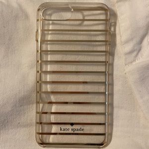 Clear Kate Spade case